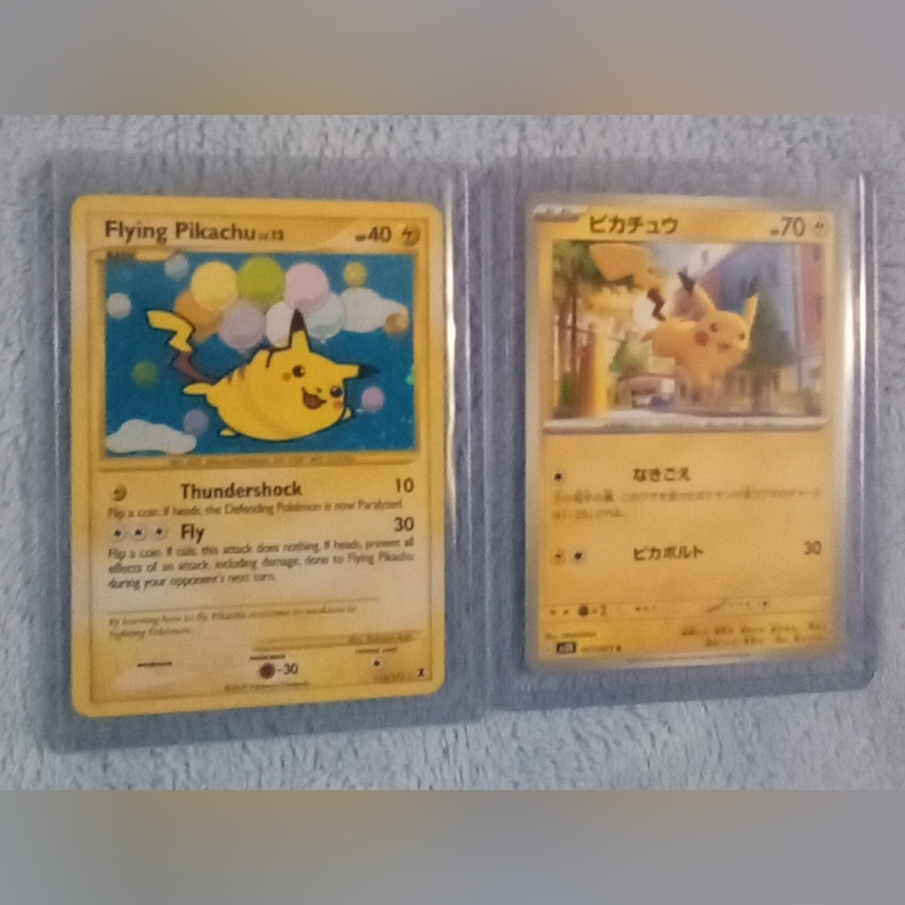 🎈RARE Flying Pikachu Holo Pokemon Card Bundle🎈